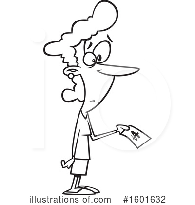 Bill Clipart #1601632 by toonaday