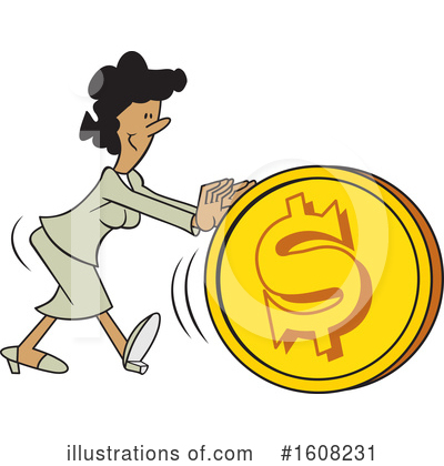 Money Clipart #1608231 by Johnny Sajem