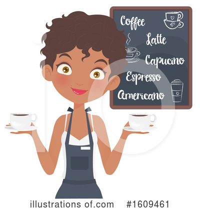 Coffee Clipart #1609461 by Melisende Vector