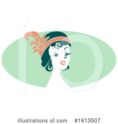 Royalty-Free (RF) Woman Clipart Illustration by BNP Design Studio - Stock Sample #1613507