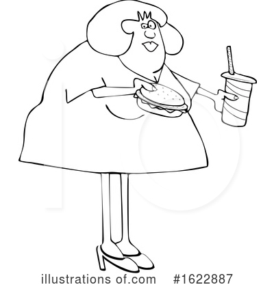 Royalty-Free (RF) Woman Clipart Illustration by djart - Stock Sample #1622887