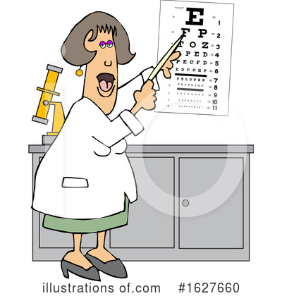 Optometrist Clipart #1627660 by djart