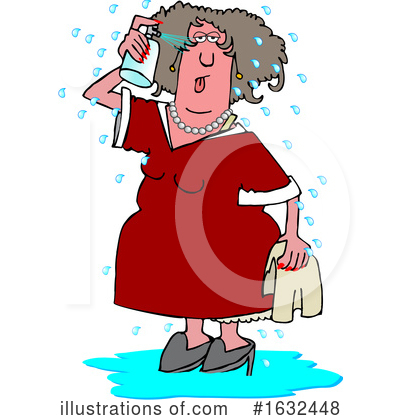 Sweating Clipart #1632448 by djart