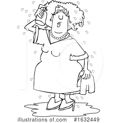 Royalty-Free (RF) Woman Clipart Illustration by djart - Stock Sample #1632449