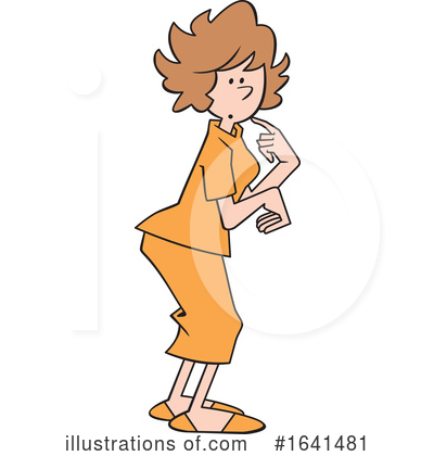 Royalty-Free (RF) Woman Clipart Illustration by Johnny Sajem - Stock Sample #1641481
