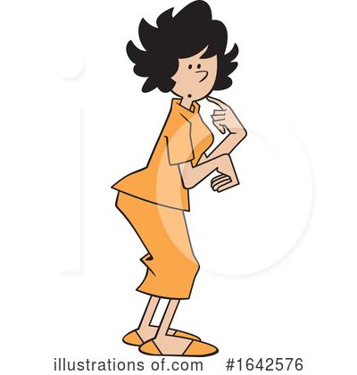 Royalty-Free (RF) Woman Clipart Illustration by Johnny Sajem - Stock Sample #1642576