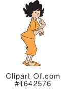 Woman Clipart #1642576 by Johnny Sajem
