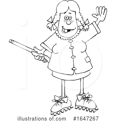 Royalty-Free (RF) Woman Clipart Illustration by djart - Stock Sample #1647267