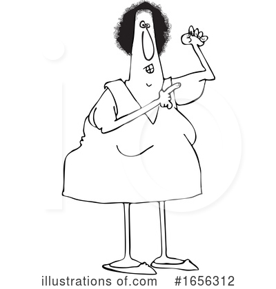 Royalty-Free (RF) Woman Clipart Illustration by djart - Stock Sample #1656312