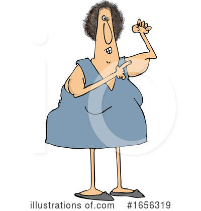 Royalty-Free (RF) Woman Clipart Illustration by djart - Stock Sample #1656319