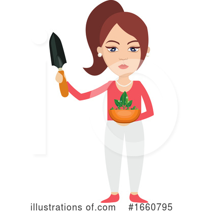 Royalty-Free (RF) Woman Clipart Illustration by Morphart Creations - Stock Sample #1660795