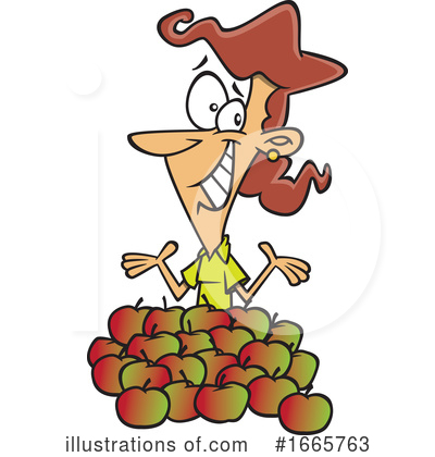 Apples Clipart #1665763 by toonaday