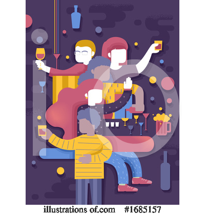 Alcoholic Clipart #1685157 by BNP Design Studio