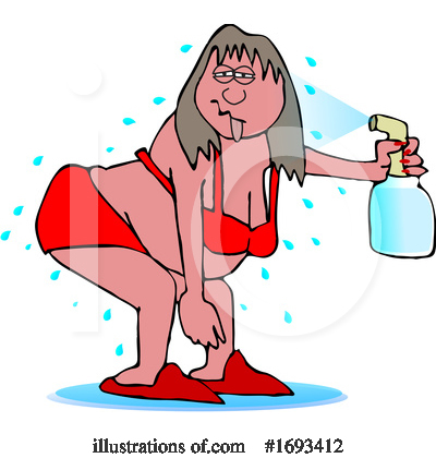 Sweating Clipart #1693412 by djart