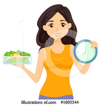 Salad Clipart #1695544 by BNP Design Studio