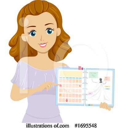 Royalty-Free (RF) Woman Clipart Illustration by BNP Design Studio - Stock Sample #1695548