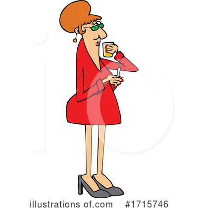 Royalty-Free (RF) Woman Clipart Illustration by djart - Stock Sample #1715746