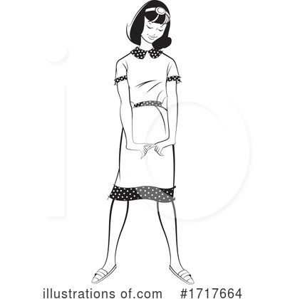 Royalty-Free (RF) Woman Clipart Illustration by Lal Perera - Stock Sample #1717664