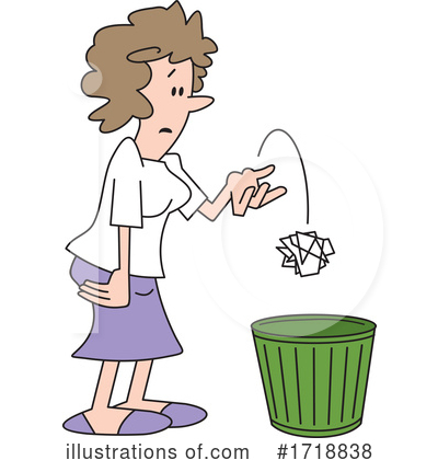 Garbage Clipart #1718838 by Johnny Sajem