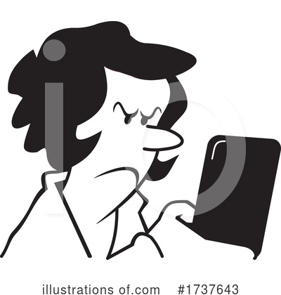 Telephone Clipart #1737643 by Johnny Sajem