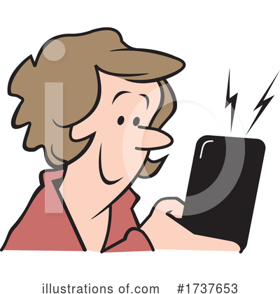 Telephone Clipart #1737653 by Johnny Sajem
