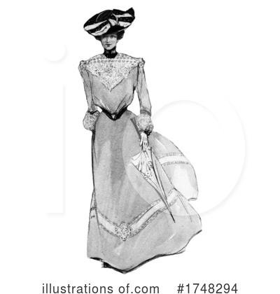 Royalty-Free (RF) Woman Clipart Illustration by JVPD - Stock Sample #1748294