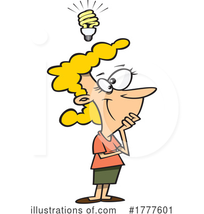 Lightbulb Clipart #1777601 by toonaday