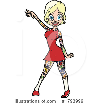 Sexy Woman Clipart #1793999 by lineartestpilot