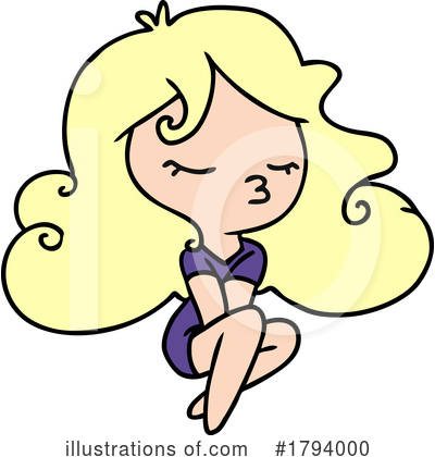 Pinup Girl Clipart #1794000 by lineartestpilot