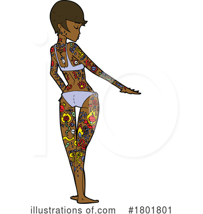 Black Woman Clipart #1801801 by lineartestpilot