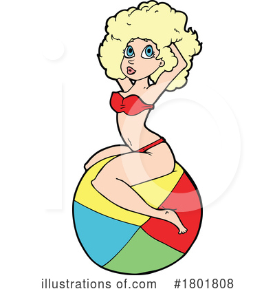 Sexy Woman Clipart #1801808 by lineartestpilot