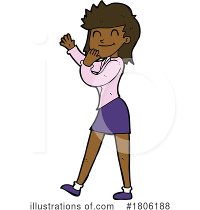 Royalty-Free (RF) Woman Clipart Illustration by lineartestpilot - Stock Sample #1806188