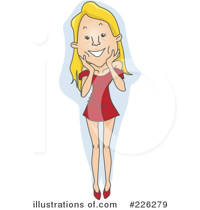 Royalty-Free (RF) Woman Clipart Illustration by BNP Design Studio - Stock Sample #226279