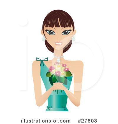 Royalty-Free (RF) Woman Clipart Illustration by Melisende Vector - Stock Sample #27803