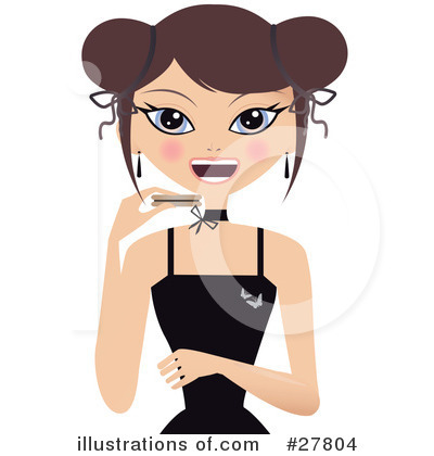 Royalty-Free (RF) Woman Clipart Illustration by Melisende Vector - Stock Sample #27804