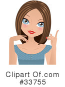 Woman Clipart #33755 by Melisende Vector