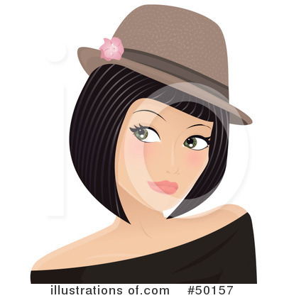 Royalty-Free (RF) Woman Clipart Illustration by Melisende Vector - Stock Sample #50157
