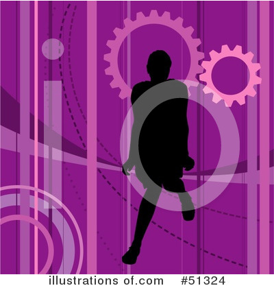 Royalty-Free (RF) Woman Clipart Illustration by dero - Stock Sample #51324