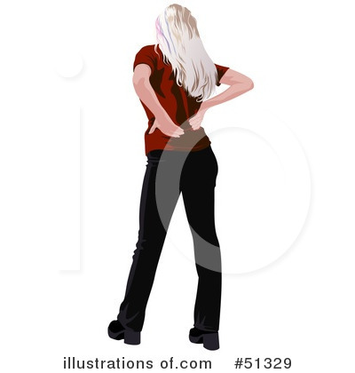 Royalty-Free (RF) Woman Clipart Illustration by dero - Stock Sample #51329