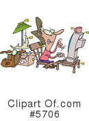 Woman Clipart #5706 by toonaday