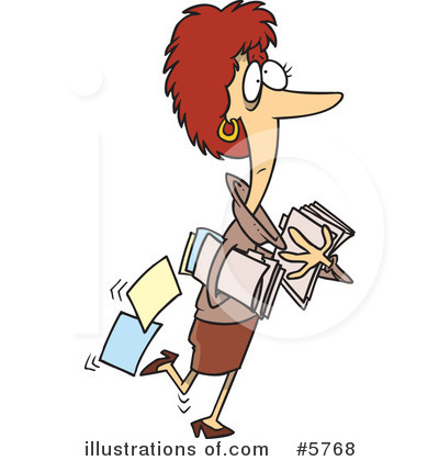 Filing Clipart #5768 by toonaday