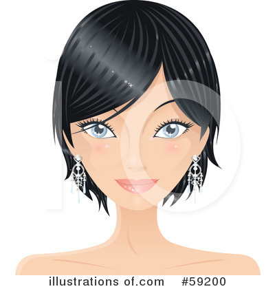 Royalty-Free (RF) Woman Clipart Illustration by Melisende Vector - Stock Sample #59200