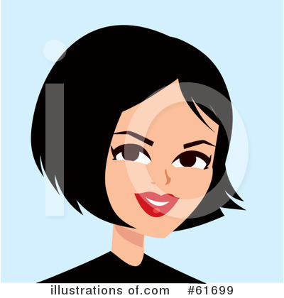 Royalty-Free (RF) Woman Clipart Illustration by Monica - Stock Sample #61699