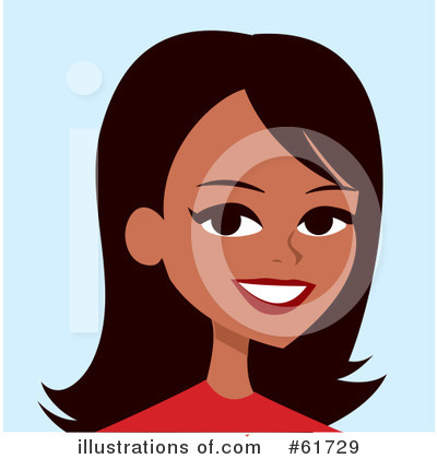 Royalty-Free (RF) Woman Clipart Illustration by Monica - Stock Sample #61729