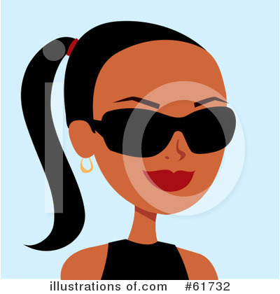 Royalty-Free (RF) Woman Clipart Illustration by Monica - Stock Sample #61732