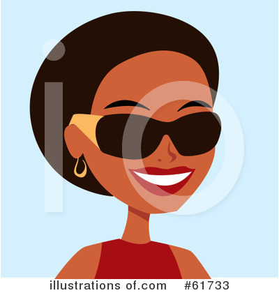 Royalty-Free (RF) Woman Clipart Illustration by Monica - Stock Sample #61733