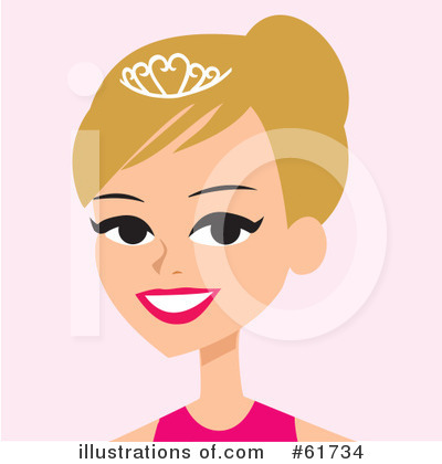Princess Clipart #61734 by Monica