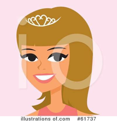 Princess Clipart #61737 by Monica