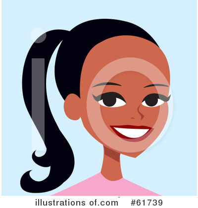Royalty-Free (RF) Woman Clipart Illustration by Monica - Stock Sample #61739