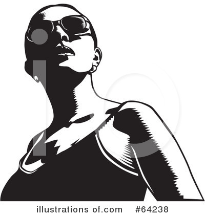 Royalty-Free (RF) Woman Clipart Illustration by David Rey - Stock Sample #64238